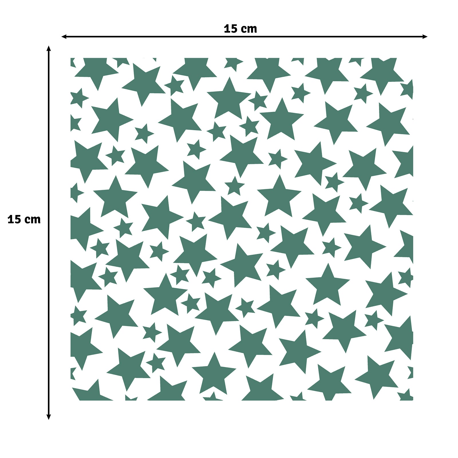 Vaessen Creative • Stencil Stars 5.9x5.9in