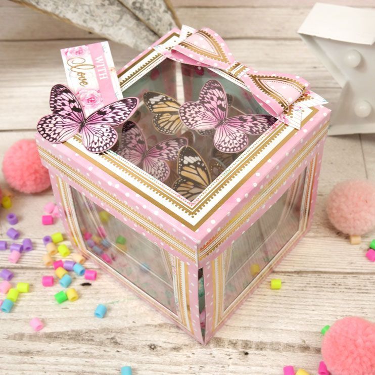 Exploding Boxes Project Kit - Floral Box