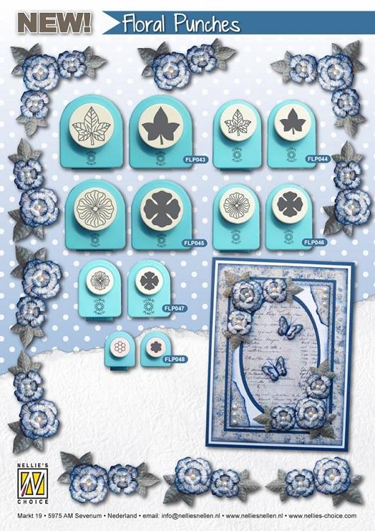 Floral Punch Large set - Ivy Leaf (Jumbo)