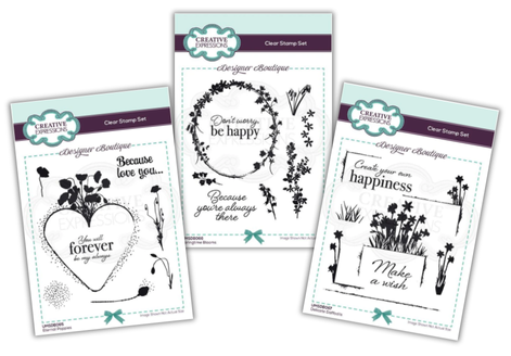 Flower Frame Stamps Bundle